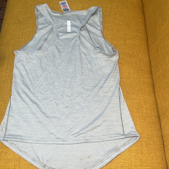 Gymshark Women’s Training Tank Top Small - Gray PreOwn size SMALL workout top - Picture 6 of 6